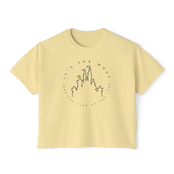 It's the Most Magical Time of the Year Comfort Colors Women's Boxy Tee