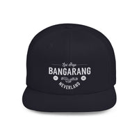 Bangarang Embroidered Flat Bill Snapback