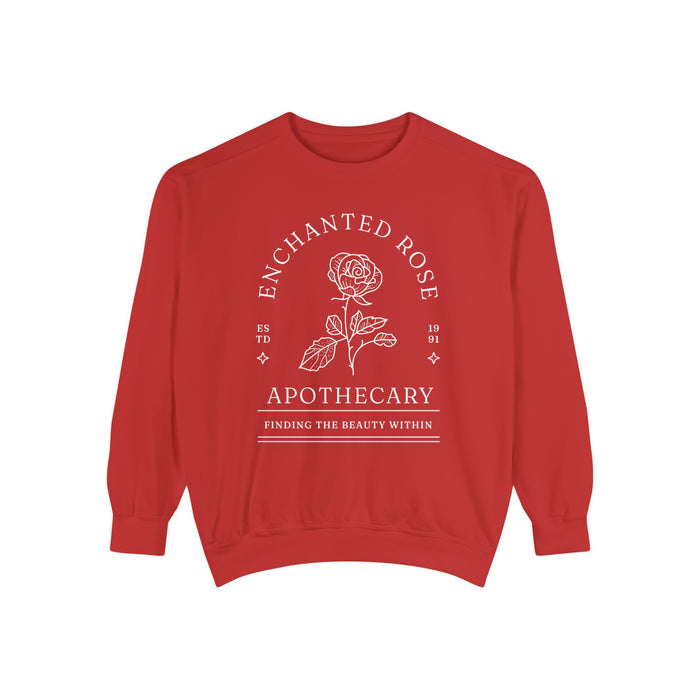 Enchanted Rose Apothecary Comfort Colors Unisex Garment-Dyed Sweatshirt