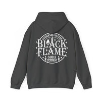 Black Flame Candle Gildan Unisex Heavy Blend™ Hooded Sweatshirt