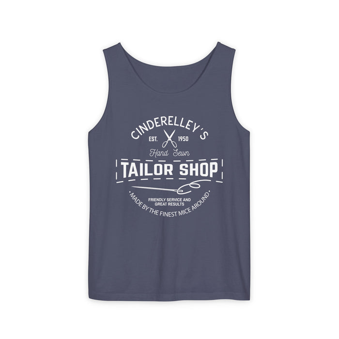 Cinderelley's Tailor Shop  Unisex Comfort Colors Garment-Dyed Tank Top