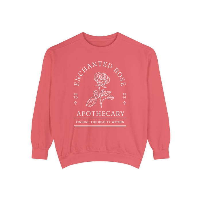 Enchanted Rose Apothecary Comfort Colors Unisex Garment-Dyed Sweatshirt