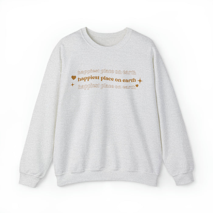 Happiest Place On Earth Gildan Unisex Heavy Blend™ Crewneck Sweatshirt