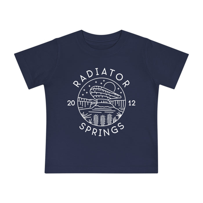 Radiator Springs Bella Canvas Baby Short Sleeve T-Shirt