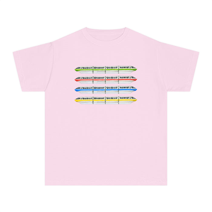 Monorails Comfort Colors Youth Midweight Tee