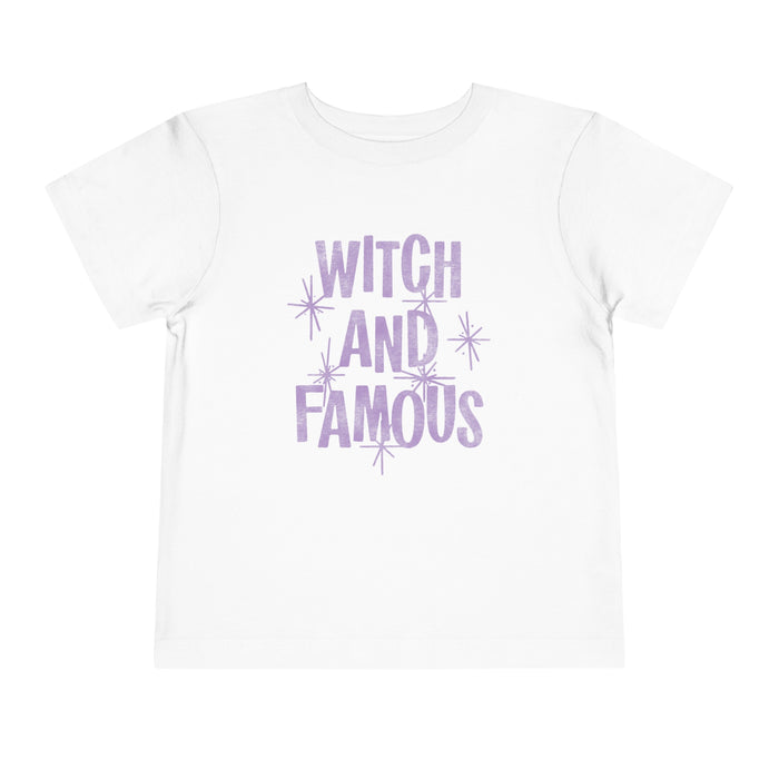 Witch and Famous Bella Canvas Toddler Short Sleeve Tee