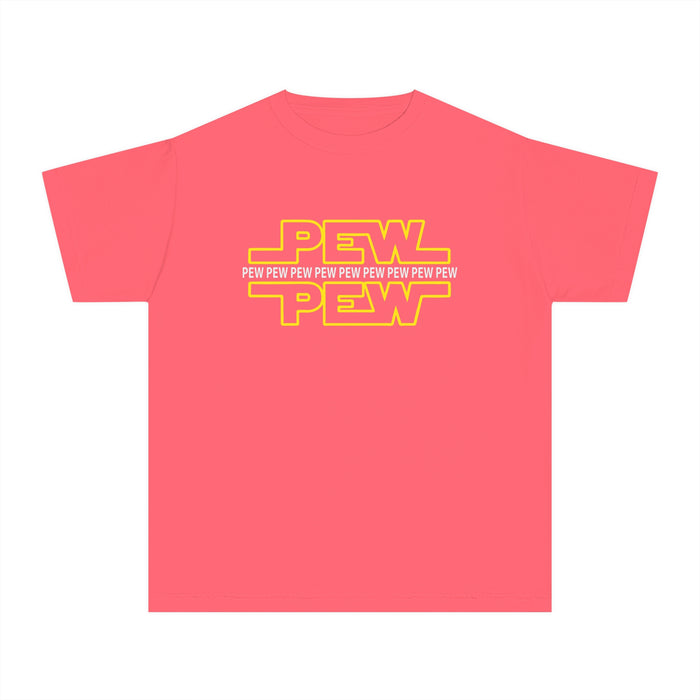 PEW PEW PEW Comfort Colors Youth Midweight Tee