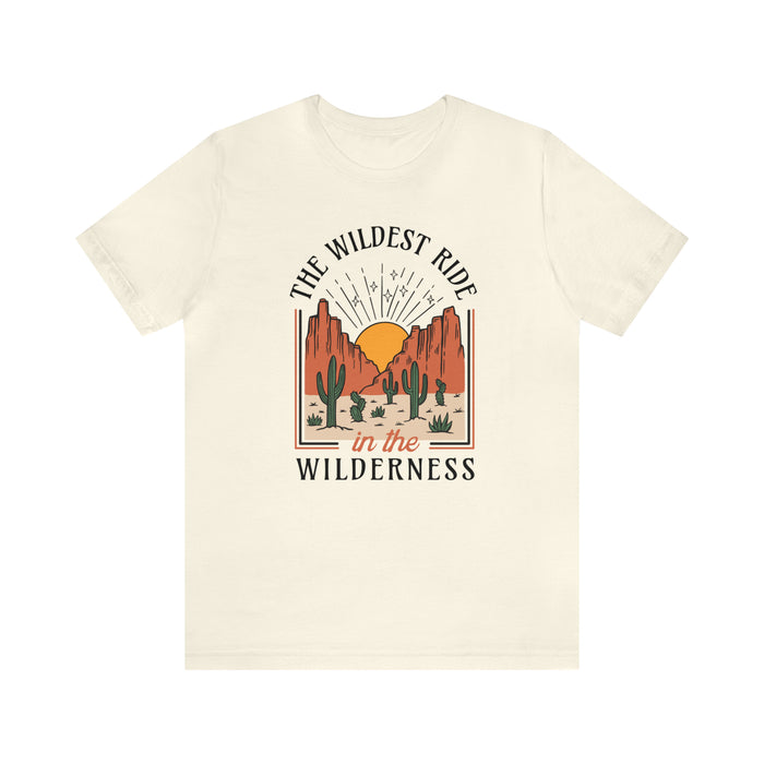 The Wildest Ride In The Wilderness Bella Canvas Unisex Jersey Short Sleeve Tee