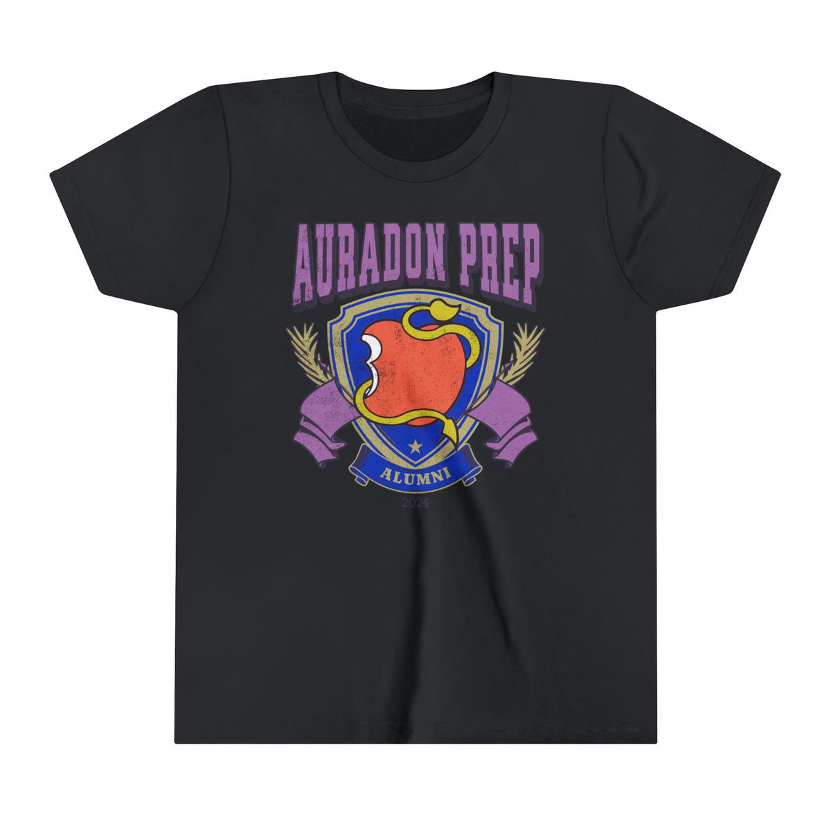 Auradon Prep Alumni Bella Canvas Youth Short Sleeve Tee