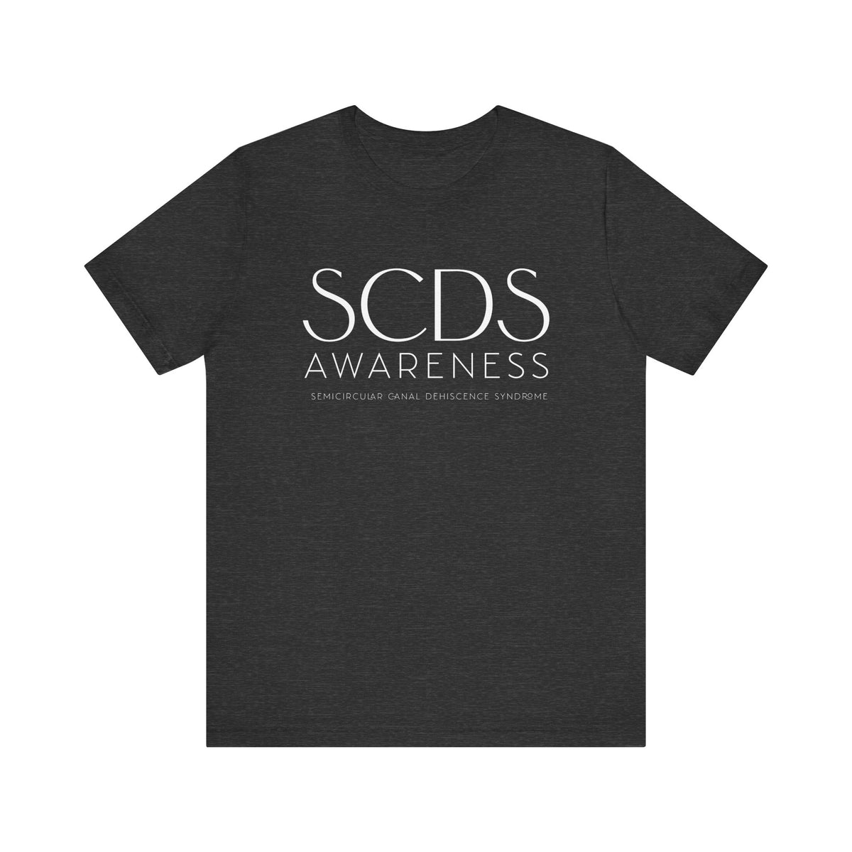 SCDS Awareness Bella Canvas Unisex Jersey Short Sleeve Tee