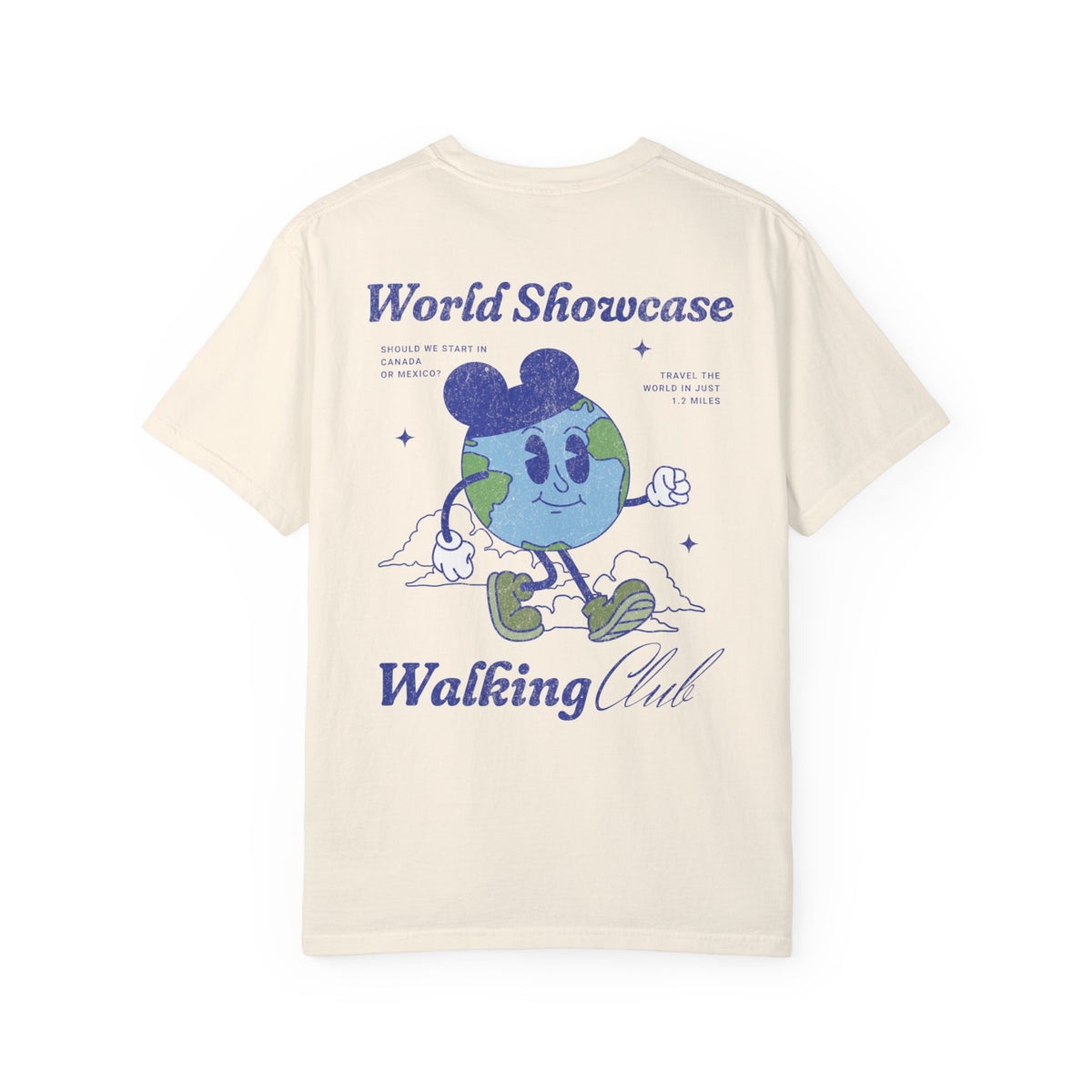 World Showcase Walking Club Comfort Colors Unisex Garment-Dyed T-shirt