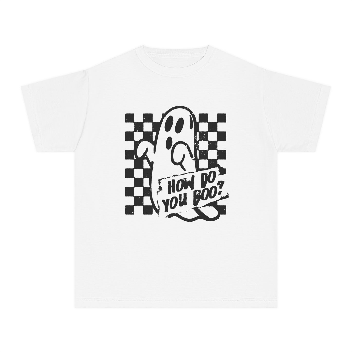 How Do You Boo? Comfort Colors Youth Midweight Tee