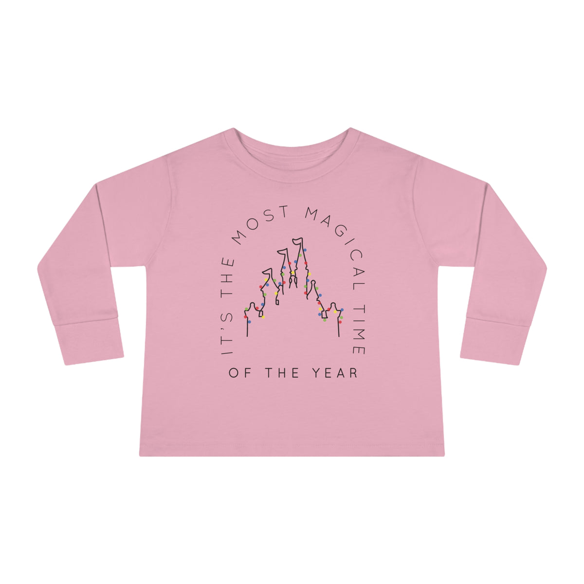 Most Magical Time Of The Year Rabbit Skins Toddler Long Sleeve Tee