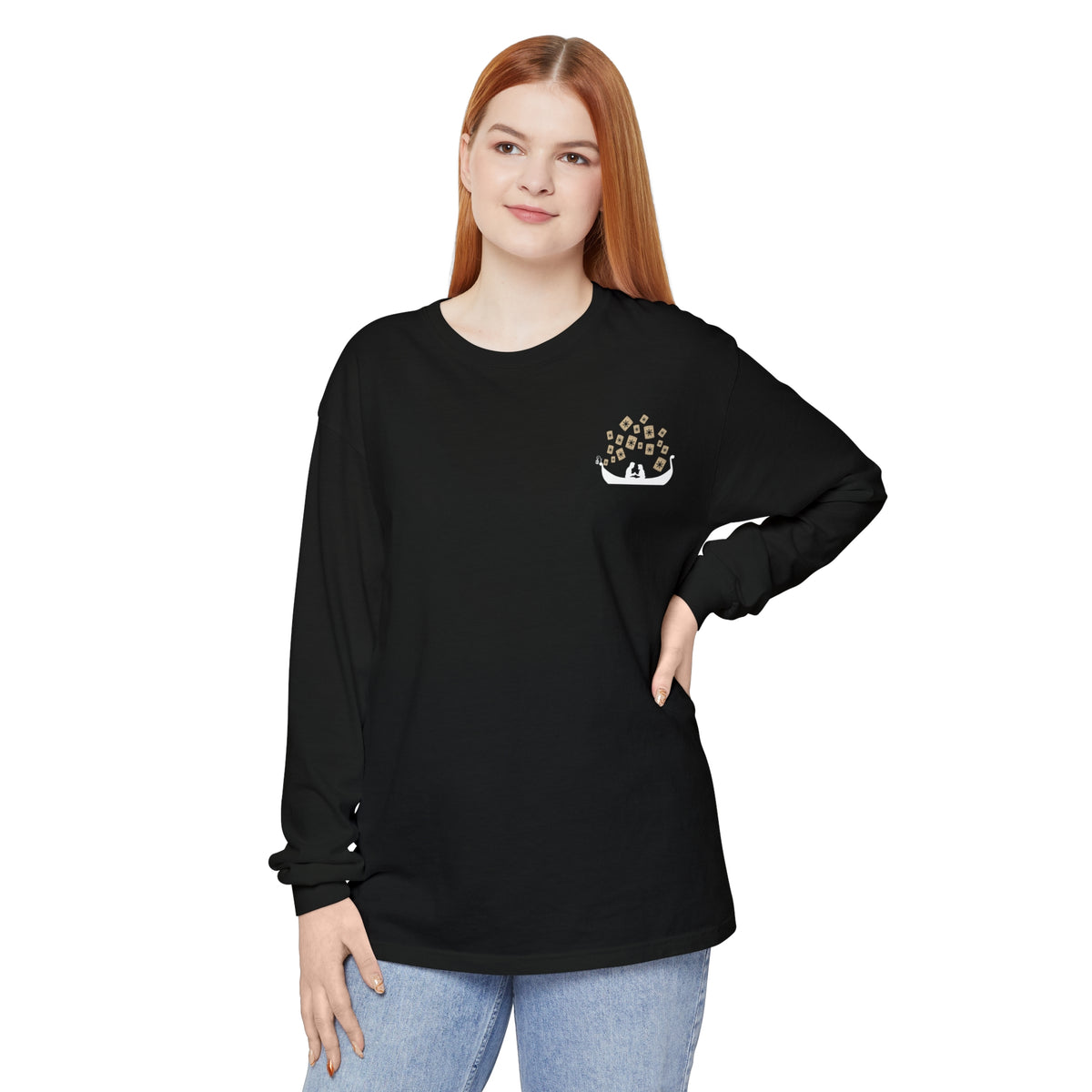 Lost Princess Lantern Co Comfort Colors Unisex Garment-dyed Long Sleeve T-Shirt