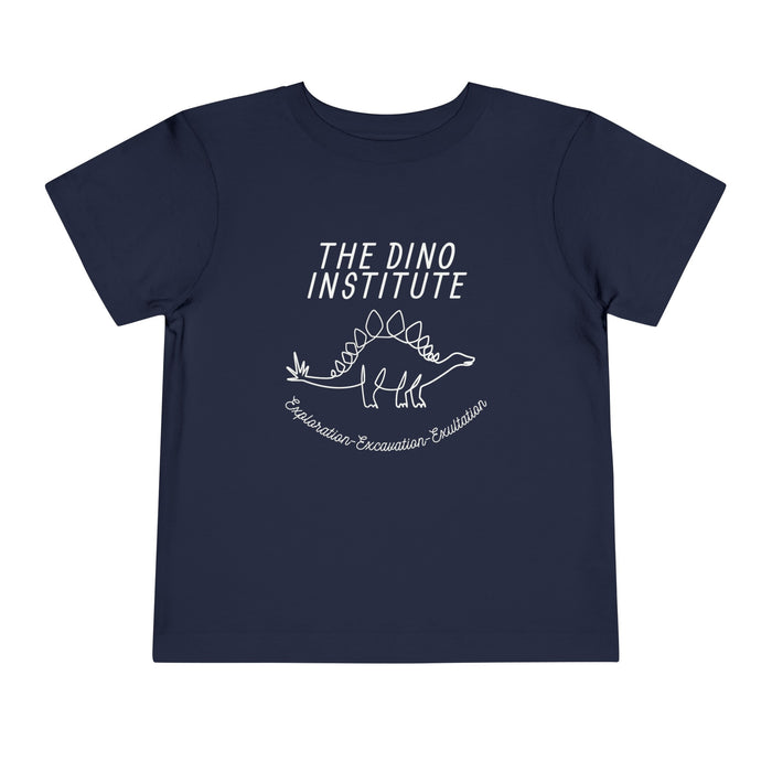 The Dino Institute Bella Canvas Toddler Short Sleeve Tee