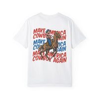 Make America Cowboy Again Comfort Colors Unisex Garment-Dyed T-shirt