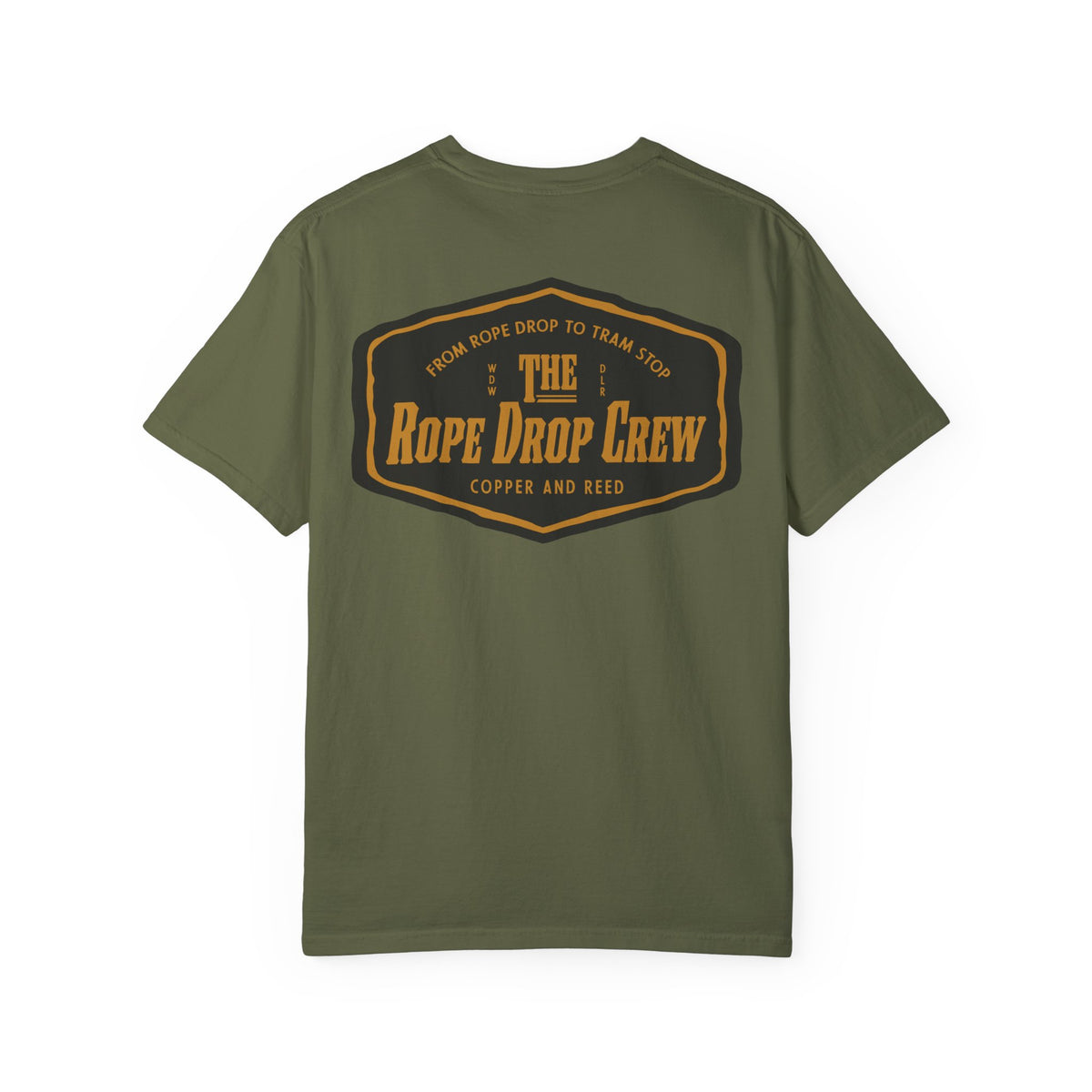 The Rope Drop Crew Comfort Colors Unisex Garment-Dyed T-shirt