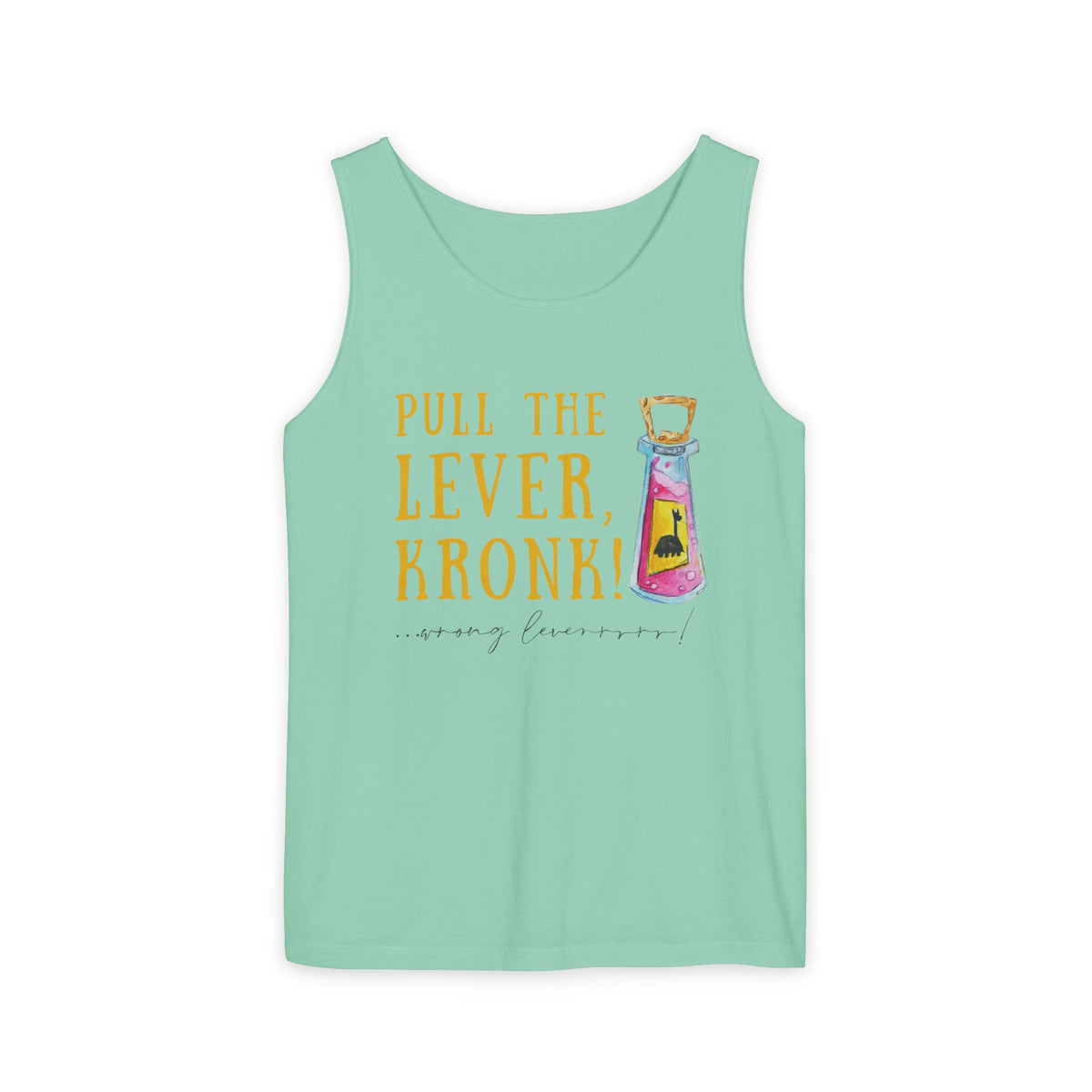 Pull The Lever Kronk Unisex Comfort Colors Garment-Dyed Tank Top