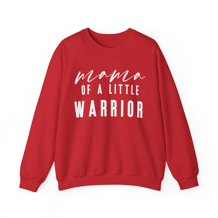 Mama of a Little Warrior Gildan Unisex Heavy Blend™ Crewneck Sweatshirt