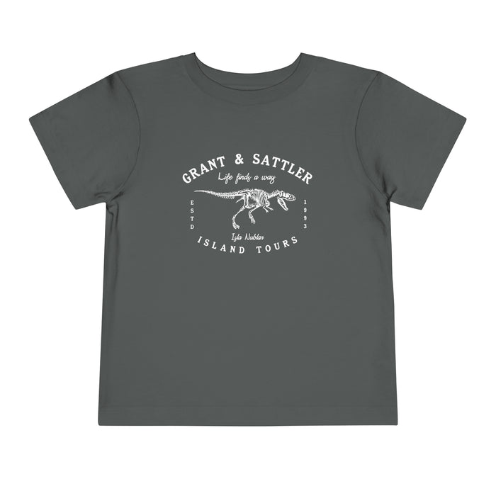 Grant & Sattler Island Tours Bella Canvas Toddler Short Sleeve Tee