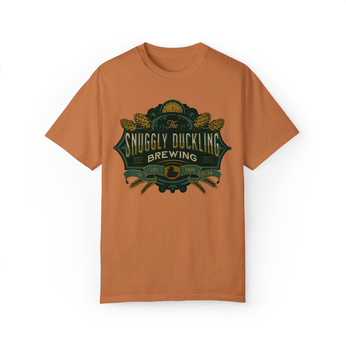The Snuggly Duckling Brewing Comfort Colors Unisex Garment-Dyed T-shirt