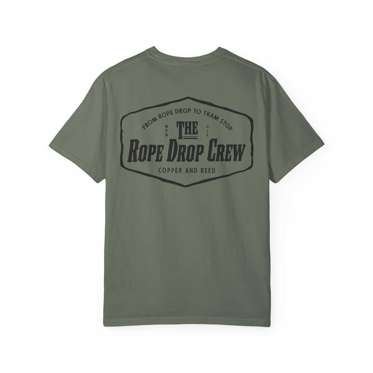 The Rope Drop Crew Comfort Colors Unisex Garment-Dyed T-shirt