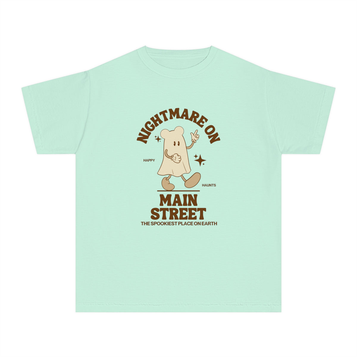 Nightmare on Main Street Comfort Colors Youth Midweight Tee