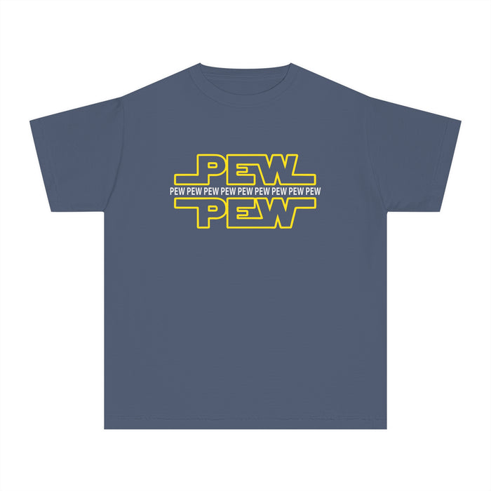 PEW PEW PEW Comfort Colors Youth Midweight Tee