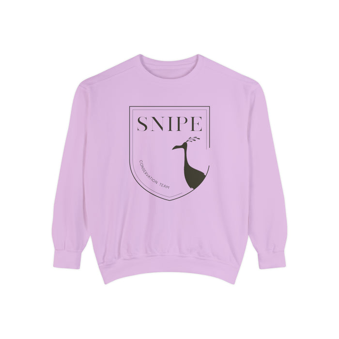 Snipe Conservation Team Comfort Colors Unisex Garment-Dyed Sweatshirt