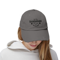 Bangarang Embroidered Unisex Distressed Cap