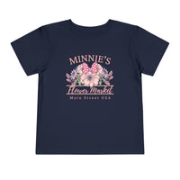 Minnie's Flower Market Bella Canvas Toddler Short Sleeve Tee