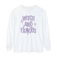 Witch and Famous Comfort Colors Unisex Garment-dyed Long Sleeve T-Shirt