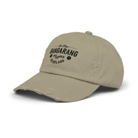 Bangarang Embroidered Unisex Distressed Cap