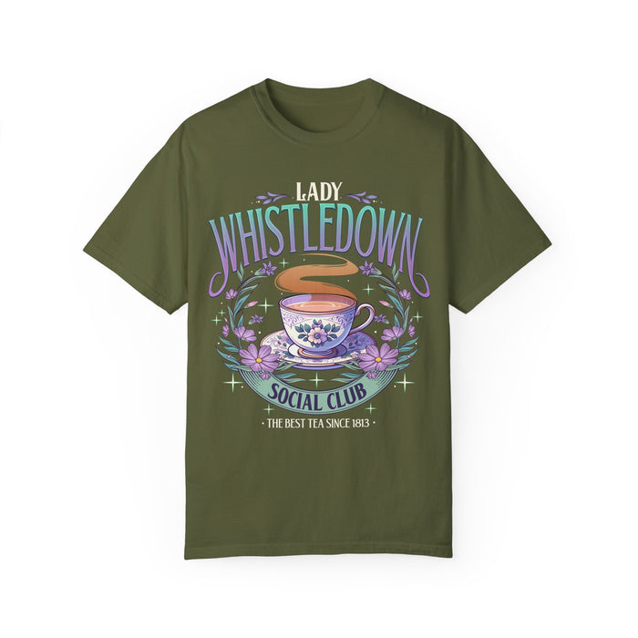 Lady Whistledown Social Club Comfort Colors Unisex Garment-Dyed T-shirt