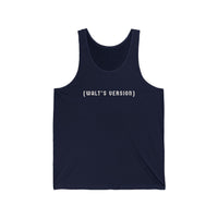 Walt's Version Bella Canvas Unisex Jersey Tank