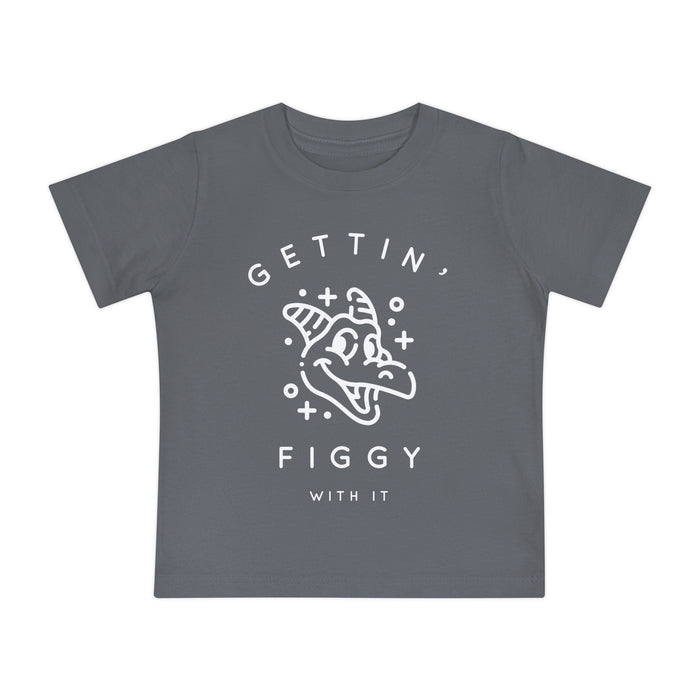 Gettin' Figgy With It Bella Canvas Baby Short Sleeve T-Shirt