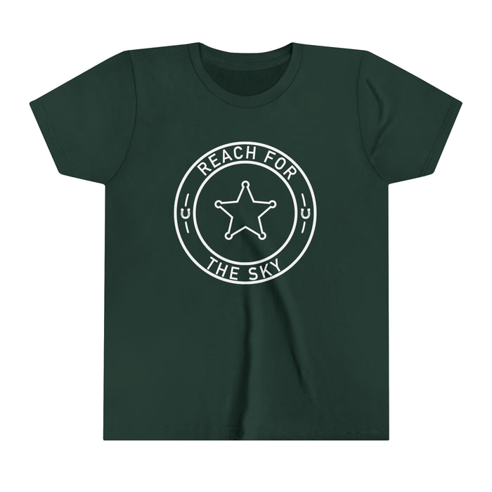 Reach For The Sky Bella Canvas Youth Short Sleeve Tee