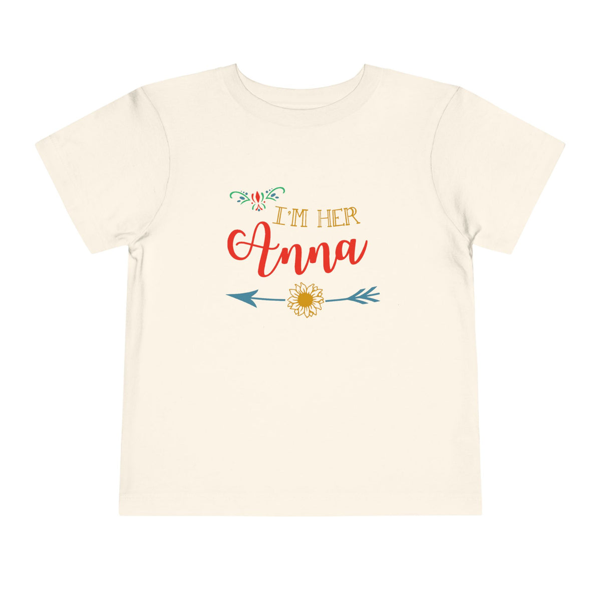 I'm Her Anna Bella Canvas Toddler Short Sleeve Tee