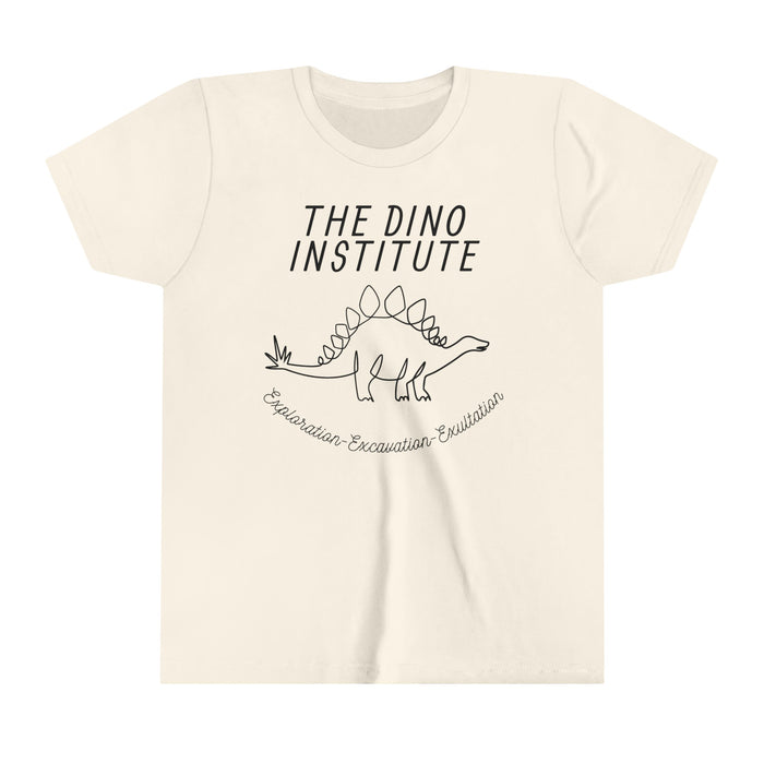 Dino Institute Bella Canvas Youth Short Sleeve Tee