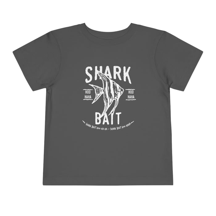 Shark Bait Hoo Haha Bella Canvas Toddler Short Sleeve Tee