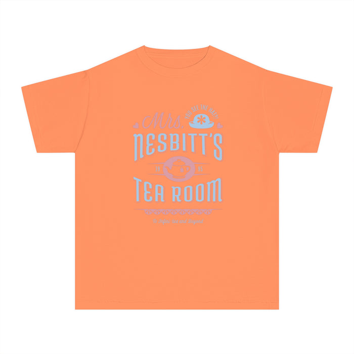 Mrs. Nesbitt’s Tea House Comfort Colors Youth Midweight Tee