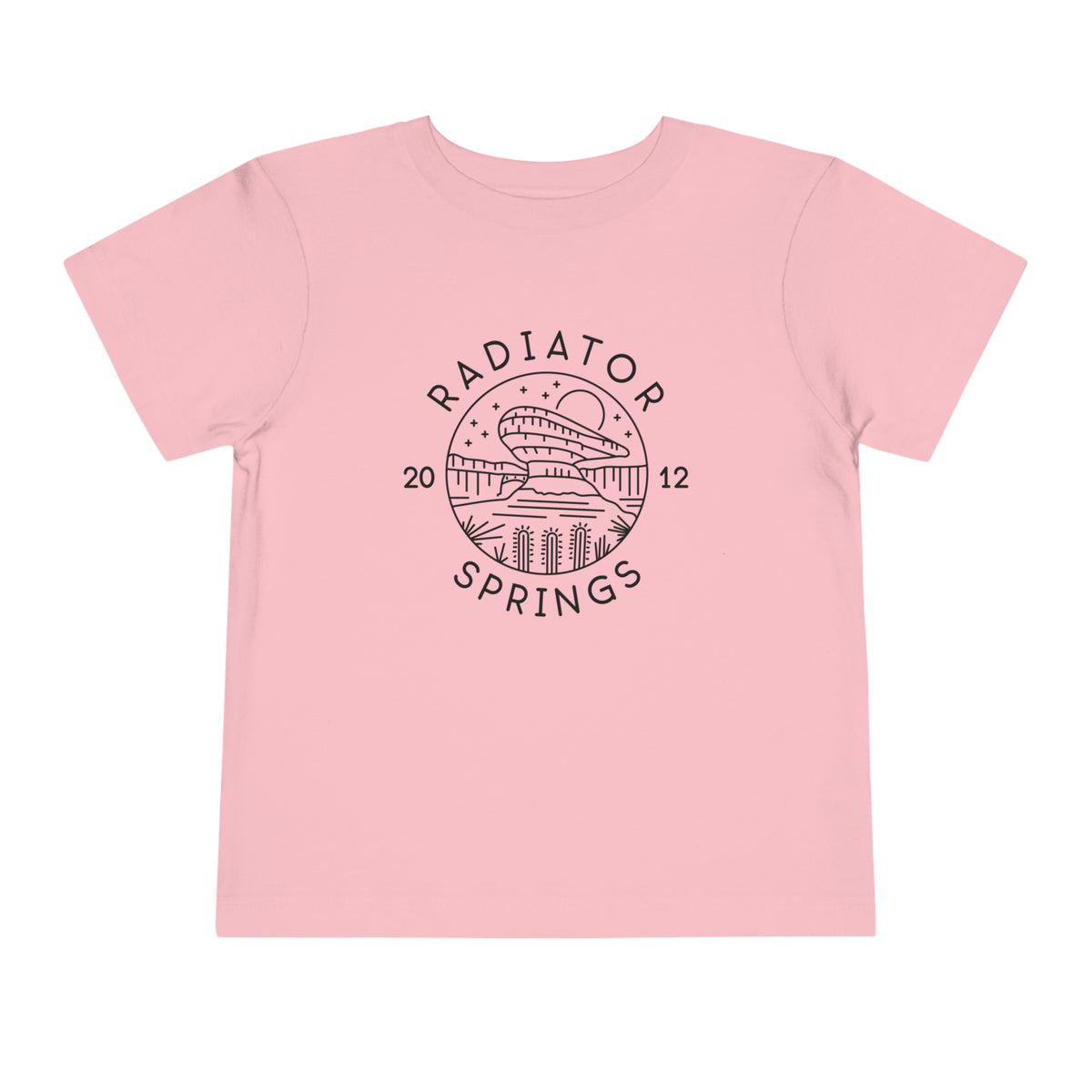 Radiator Springs Bella Canvas Toddler Short Sleeve Tee