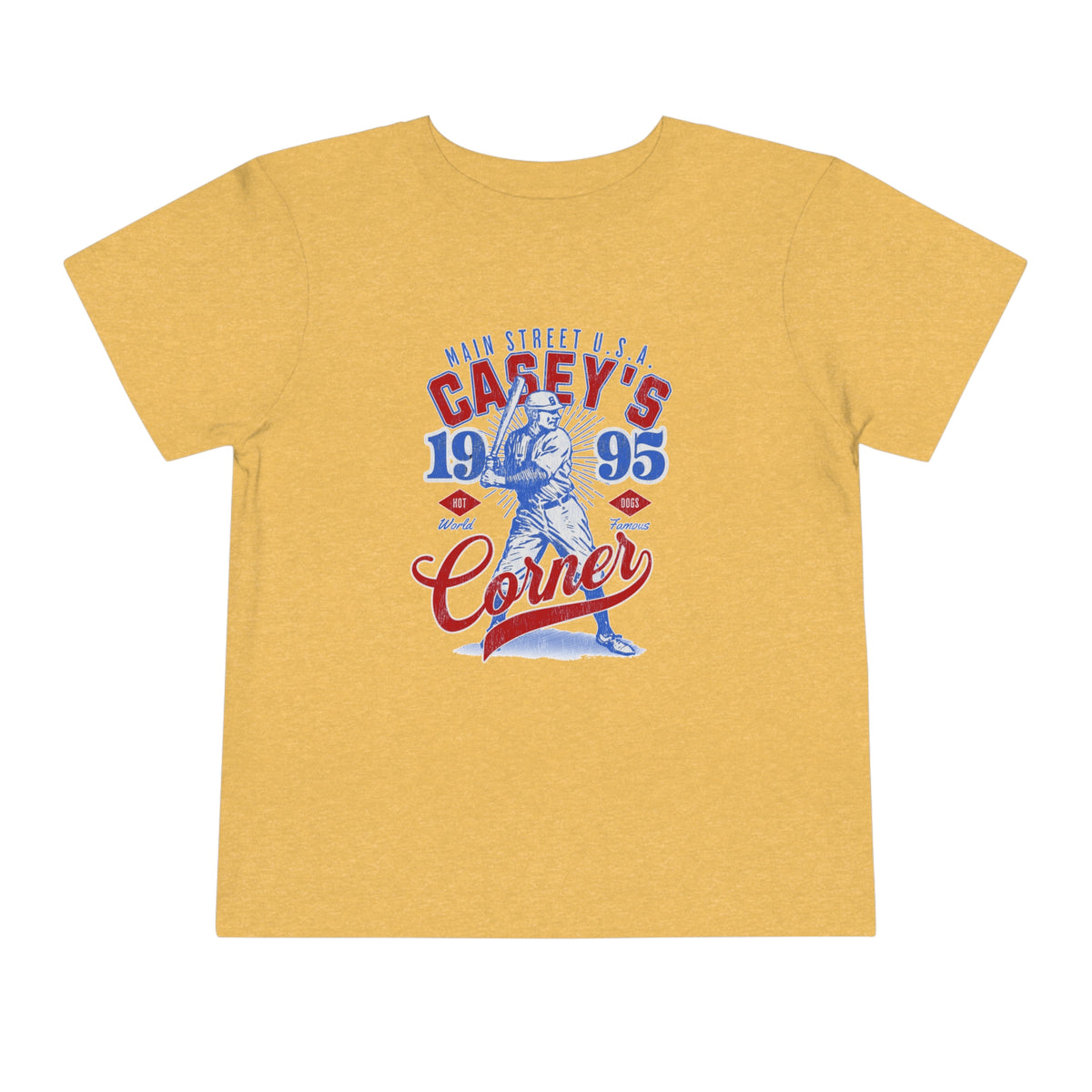 Casey’s Corner Distressed Bella Canvas Toddler Short Sleeve Tee