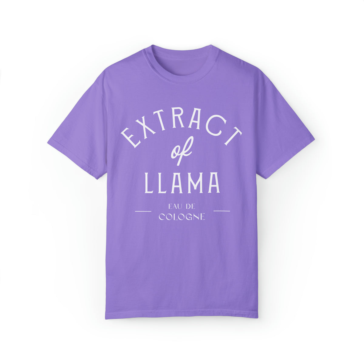 Extract of Llama Comfort Colors Unisex Garment-Dyed T-shirt