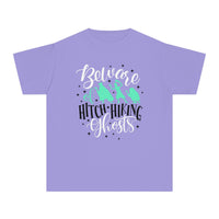 Beware of Hitchhiking Ghosts Comfort Colors Youth Midweight Tee