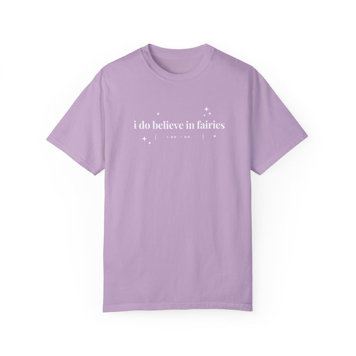 I Do Believe In Fairies Comfort Colors Unisex Garment-Dyed T-shirt