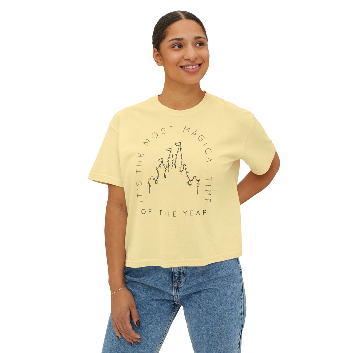 It's the Most Magical Time of the Year Comfort Colors Women's Boxy Tee