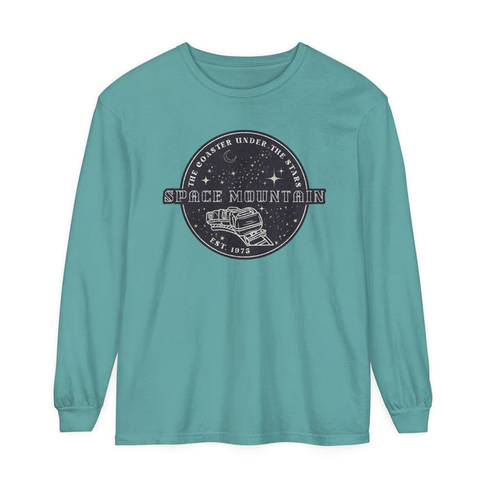 The Coaster Under the Stars Comfort Colors Unisex Garment-dyed Long Sleeve T-Shirt