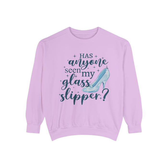 Has Anyone Seen My Glass Slipper Comfort Colors Unisex Garment-Dyed Sweatshirt