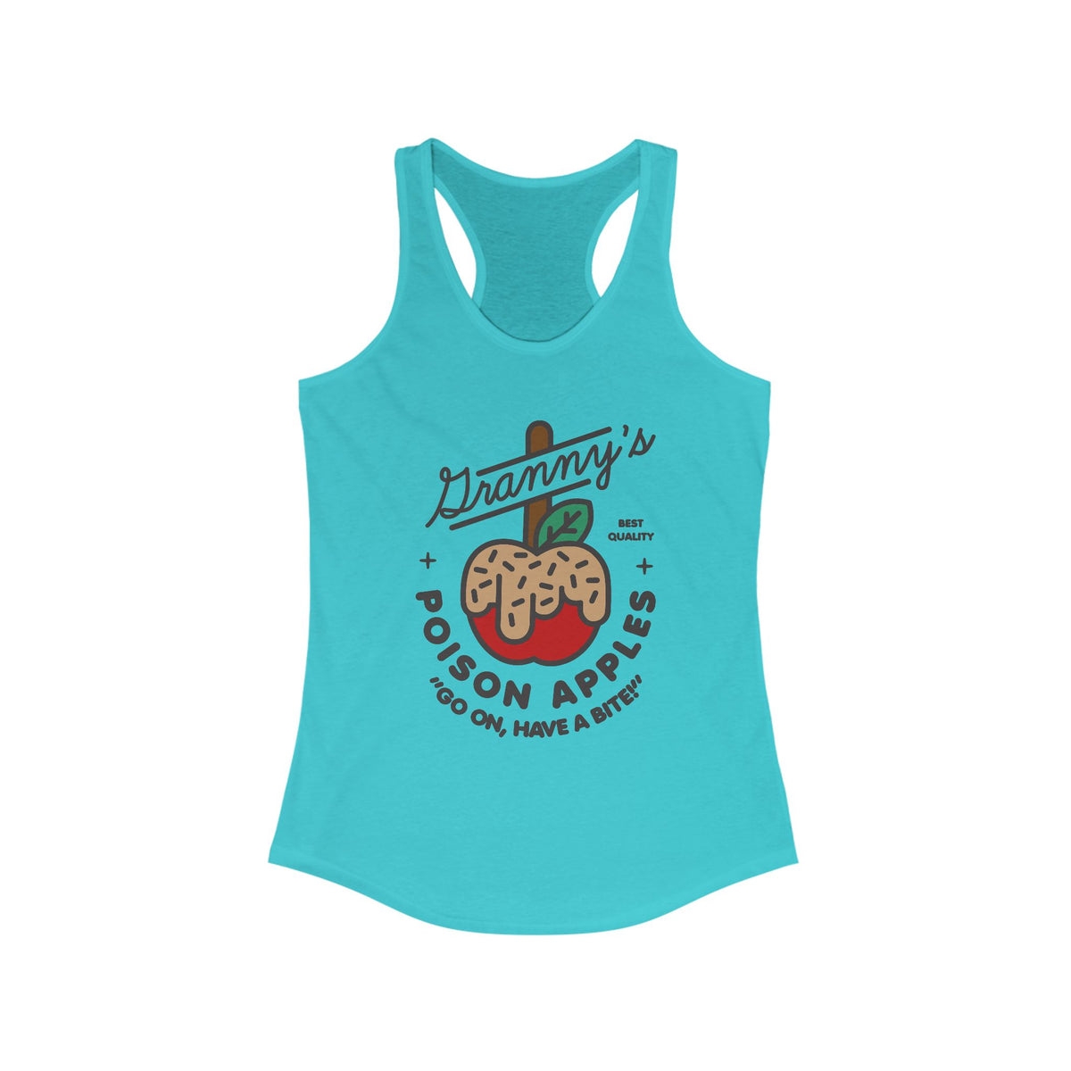 Granny's Poison Apples Women's Next Level Ideal Racerback Tank